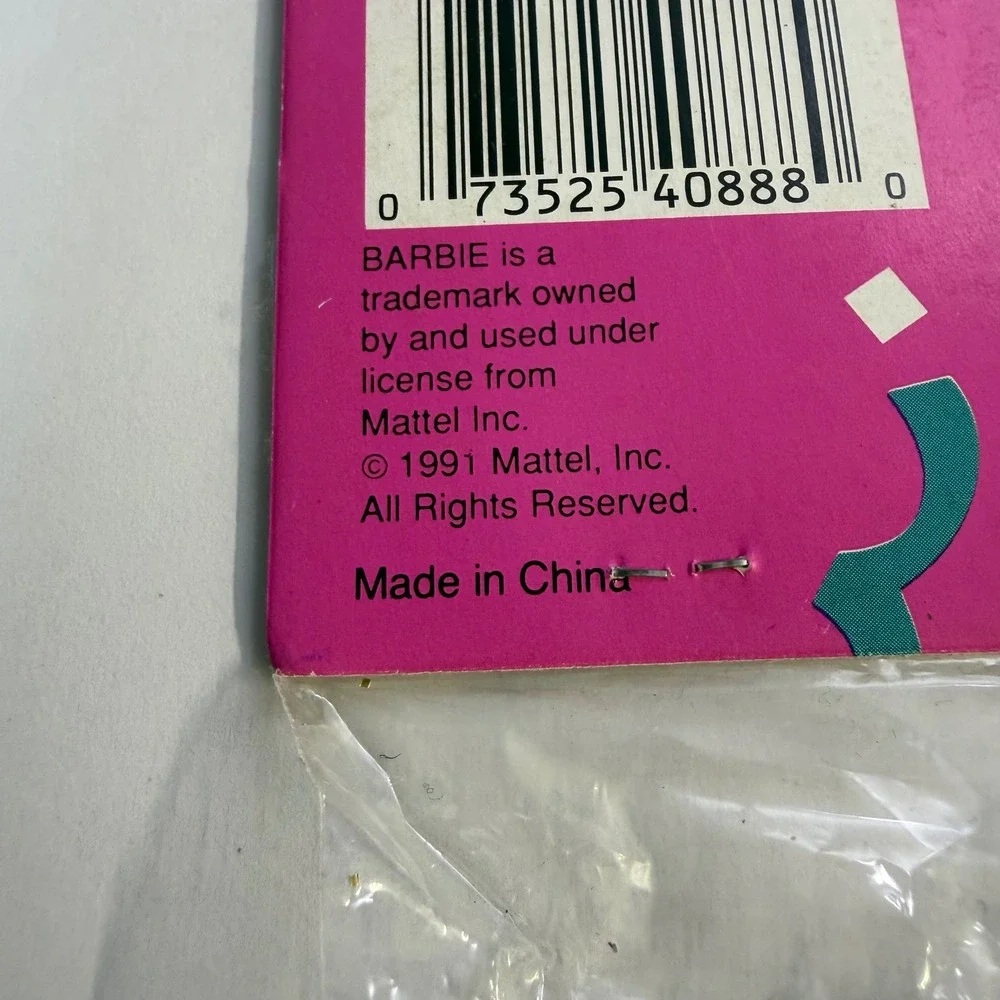 New Vintage Pack Of 6 Barbie Party Tiaras Crowns Princess Birthday Favor 1991